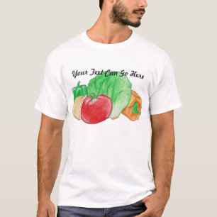 Camisa de vegetação fresca