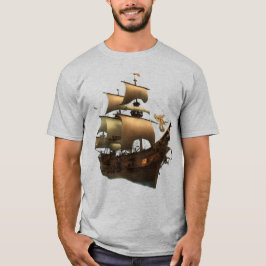 Camisa de vela e âncora - Navegando a Viagem da Vi