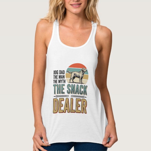 Camisa de Vendedor de Lanche de Papai Cachorro Ama (Frente)