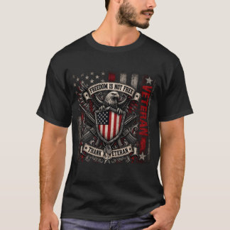 Camisa de Veterano Liberdade Não É Grátis, Patriót
