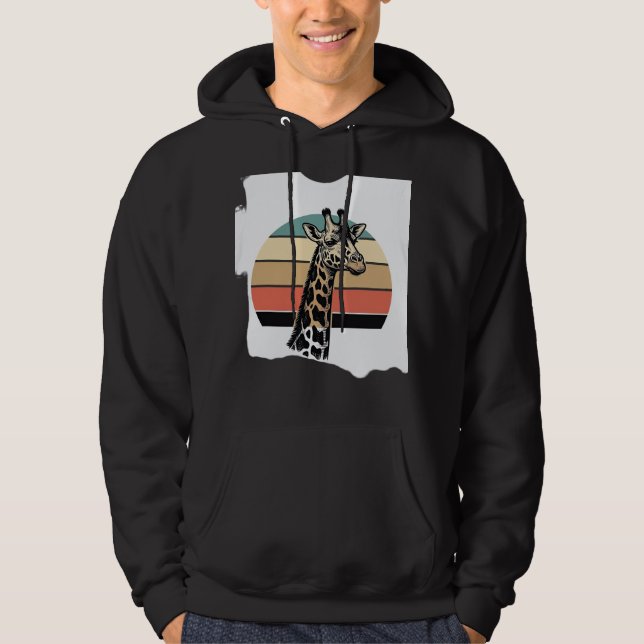 Camisa de vetor de design de safári de pôr do sol  (Frente)