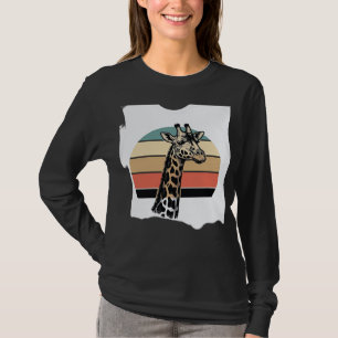 Camisa de vetor de design de safári de pôr do sol