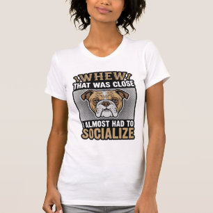 Camisa de Vetor de Design Vintage de Bulldog Engra