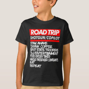 Camisa De Viagem Da Família Fria Férias Férias Fre