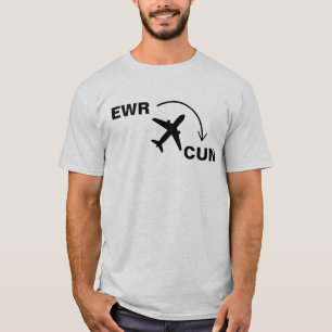 Camisa de viagem para Cancun México