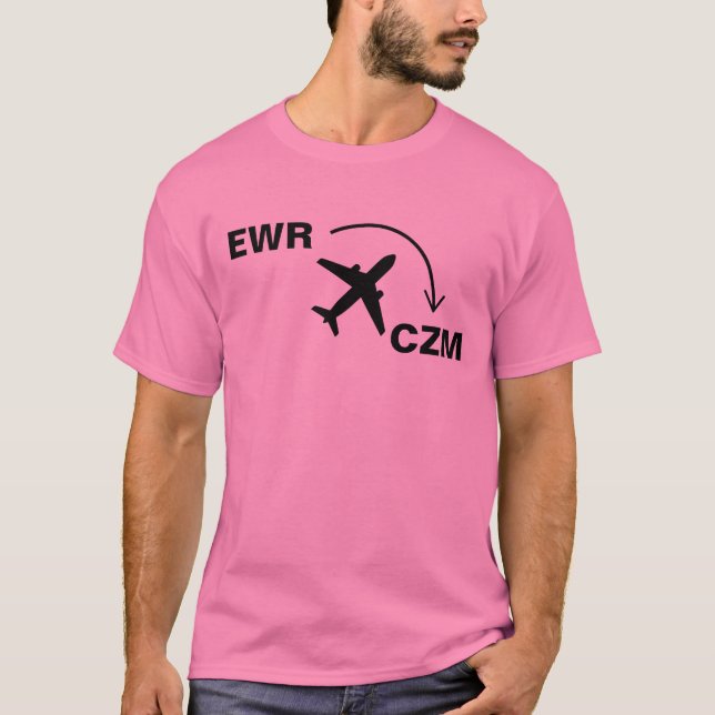 Camisa de viagem para Cozumel México (Frente)