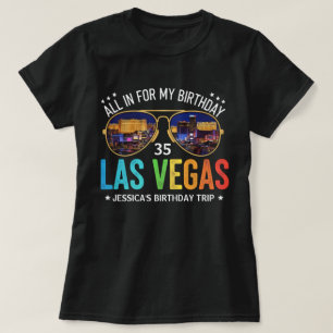 Camisa de Viagem Personalizável do Grupo de Aniver
