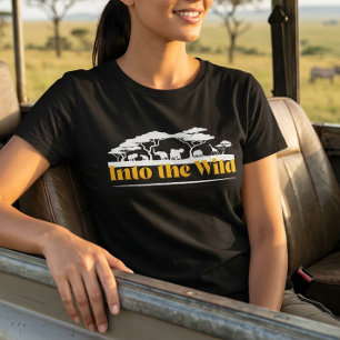 Camisa de Viagem Safari Aventura Na Natureza