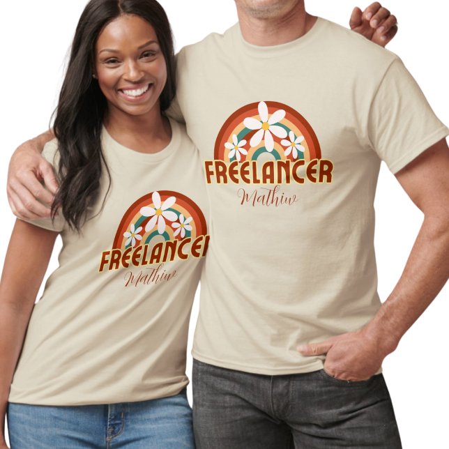 Camisa de Vida Personalizada do Freelancer com Nom (Criador carregado)