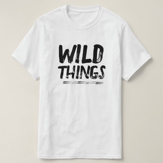 Camisa de vida selvagem do lobo (Frente do Design)