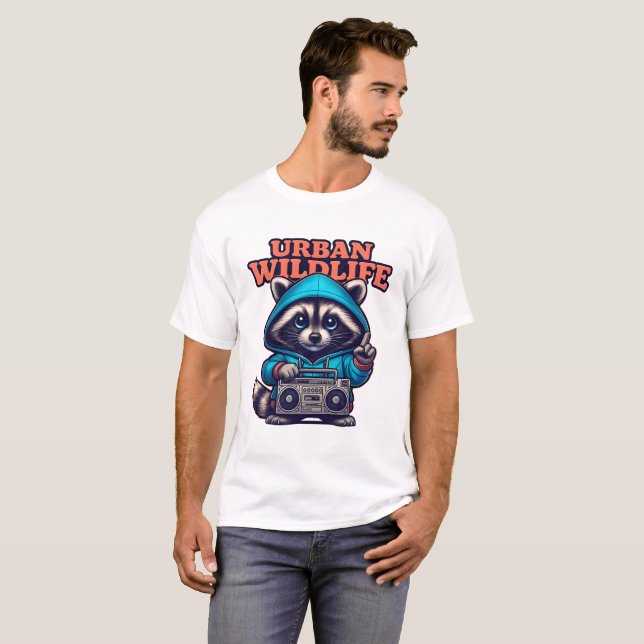 Camisa de vida selvagem urbana (Frente Completa)