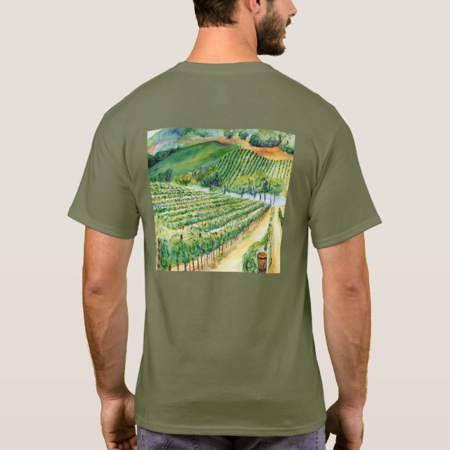 Camisa de Vinha da Califórnia (Verso)