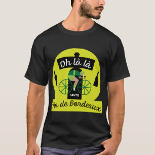 Camisa De Vinho Bordéus Francês