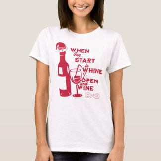 Camisa de vinho Feriado de Mãe Engraçado
