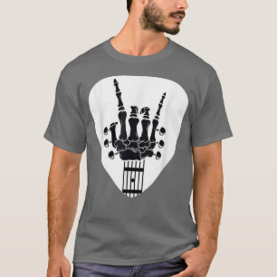 Camisa de violão, camisa de guitarra, camiseiros d
