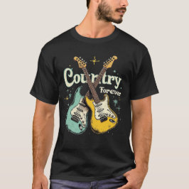 Camisa De Violão Para Sempre Vintage