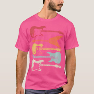 Camisa De Violão. Presente De Estilo Retroativo Pa