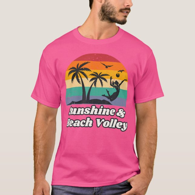 Camisa De Voleibol De Praia Sunshine Pl (Frente)