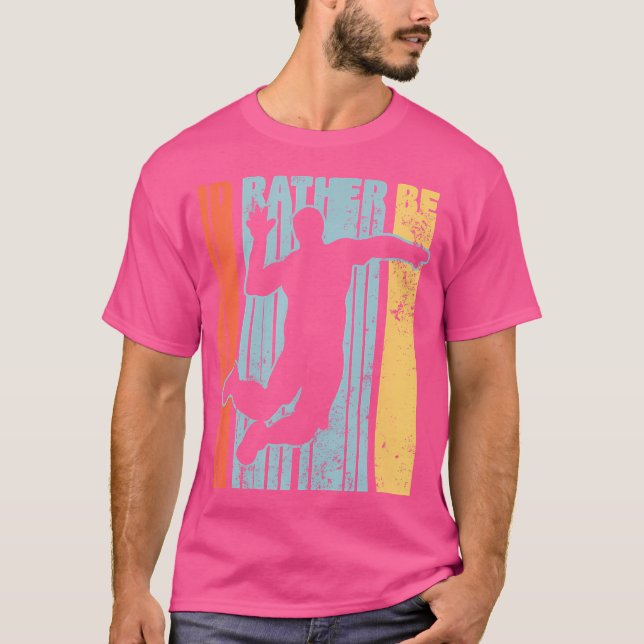 Camisa De Voleibol Divertida Eu Preferencialmente  (Frente)