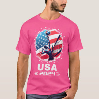 Camisa De Voleibol Masculino 2024 Da Equipe Dos Eu