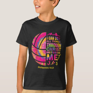 Camisa de Voleibol T Meninas adolescentes Mulheres