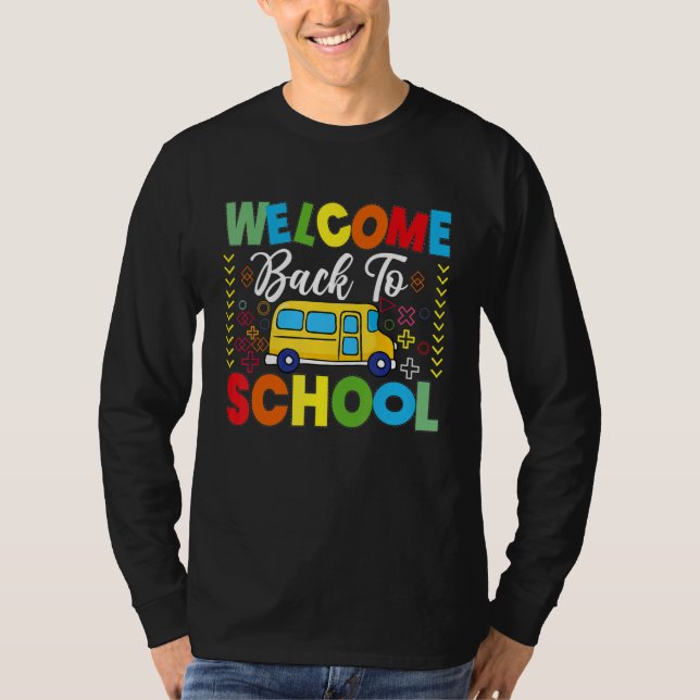 Camisa de Volta à Escola Motorista de Ônibus Escol (Frente)