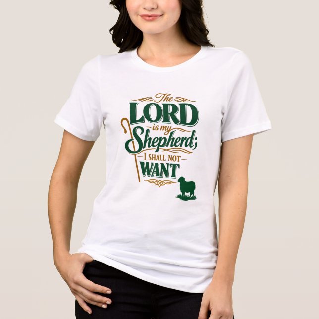 Camisa de Voluntário VBS Emerald Crossing Salmo 23 (Frente)