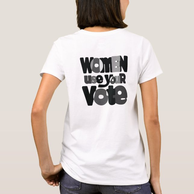Camisa de voto feminina (Verso)