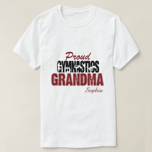 Camisa de vovó da ginástica personalizada RD, Rhin (Frente do Design)
