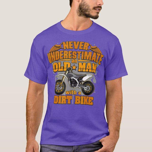 Camisa de vovô de moto de moto (Frente)