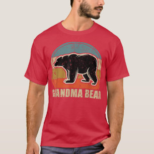camisa de vovó de urso para mulheres, camisa de vo