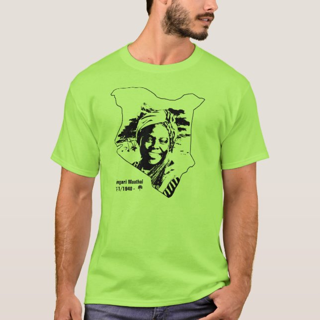 Camisa de Wangari Maathai do RASGO (Frente)