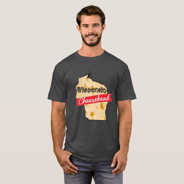 Camisa de Wisconsin Cheesehead (Frente Completa)