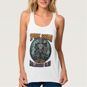 Camisa de Zumbi de Halloween Divertida Esquadrão A