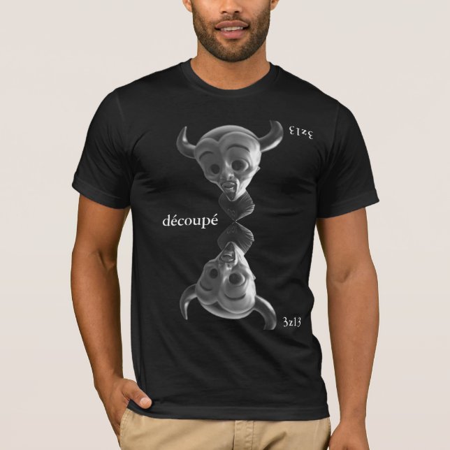 camisa découpé do lançamento 3z13 (Frente)