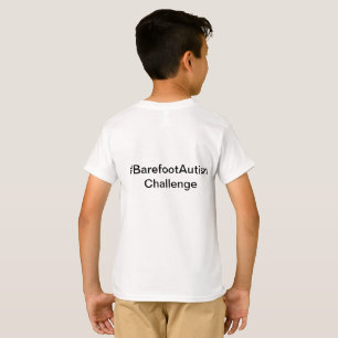 Camisa Desafiadora Autismo Pés-Descalços