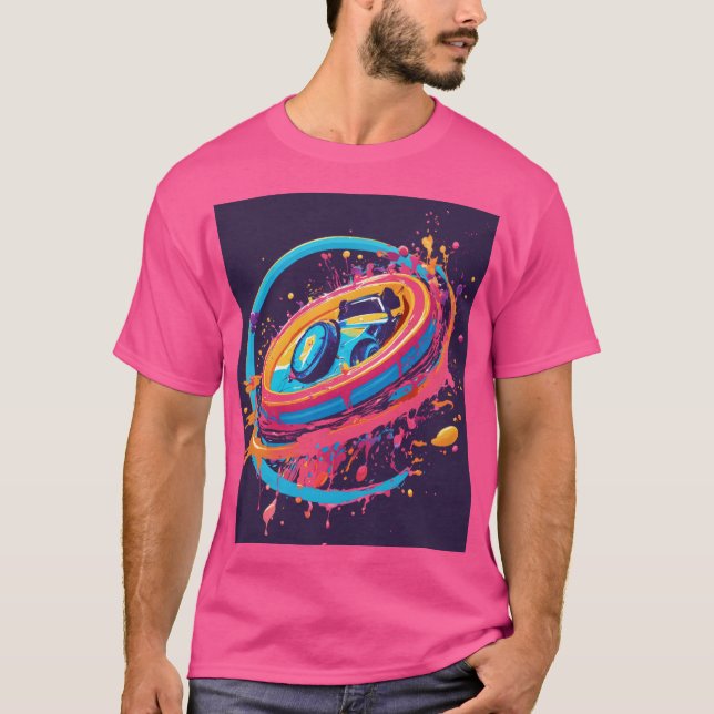 Camisa desenhada por na moda (Frente)