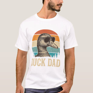 Camisa Desi do Papai Pato com Gravação Vintage e P