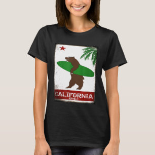Camisa Design de Surf da República da Califórnia
