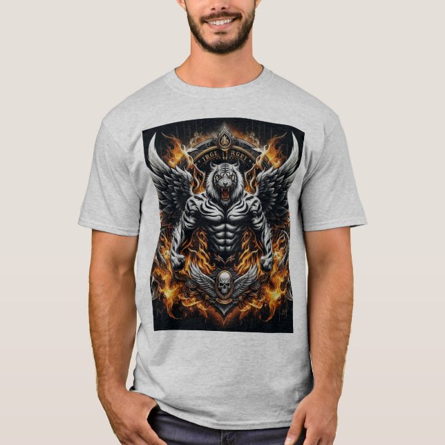 Camisa design únicaExpresse-se a Canvas (Frente)