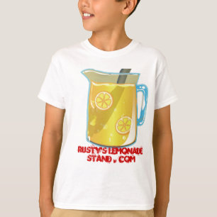 Camisa desportiva do jarro da limonada