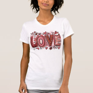 Camisa Dia de os namorados de amor