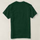 Camisa Dia de São Patrício verde-escura com logoti (Verso do Design)