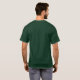 Camisa Dia de São Patrício verde-escura com logoti (Parte Traseira Completa)