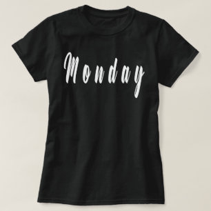 Camisa Diária, Dia da Semana, Camisa de Segunda-fe