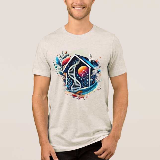 Camisa digital - Arte da casa croma (Frente)