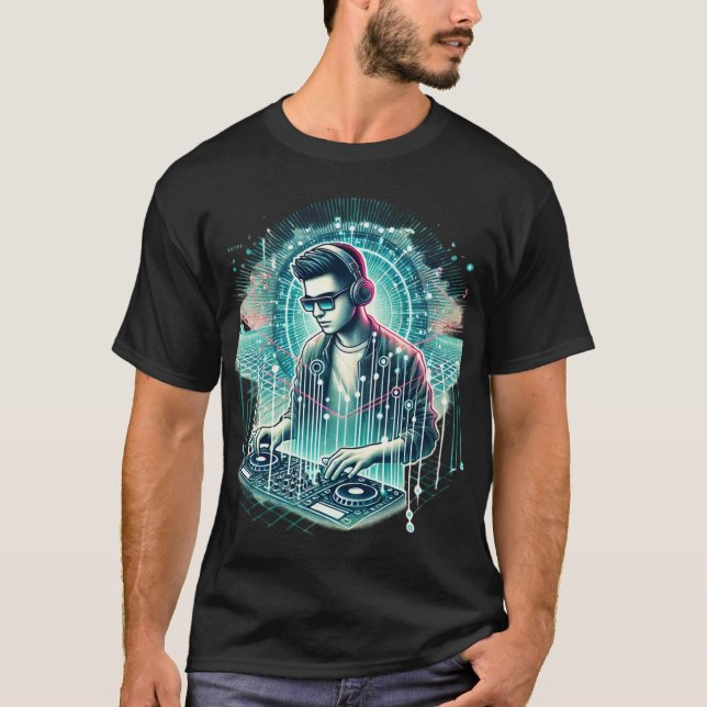 Camisa digital DJ T-Shirt (Frente)