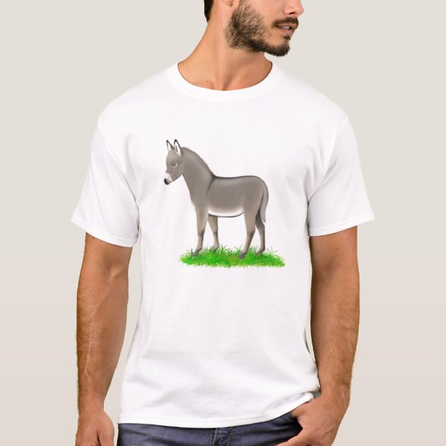 Camisa diminuta amigável do asno T (Frente)