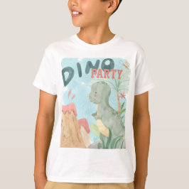Camisa Dino Festa T-Rex