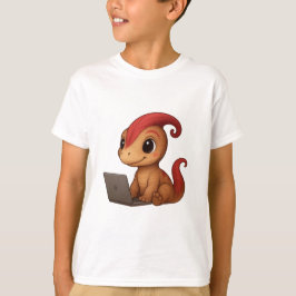 Camisa Dino Kids – Dino Kammli no Laptop